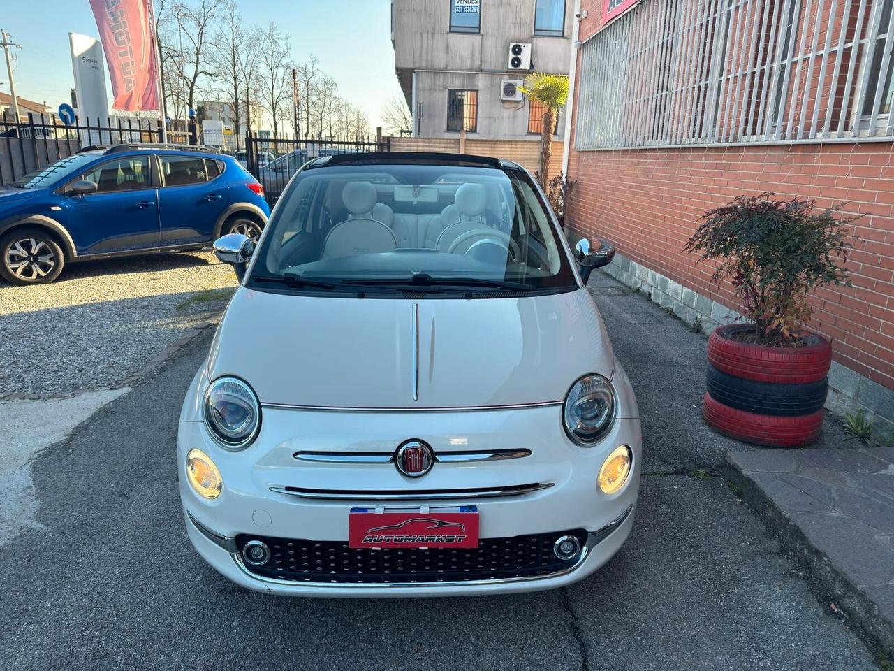 Fiat 500 C 1.2 Lounge 69CV PELLE FRAU