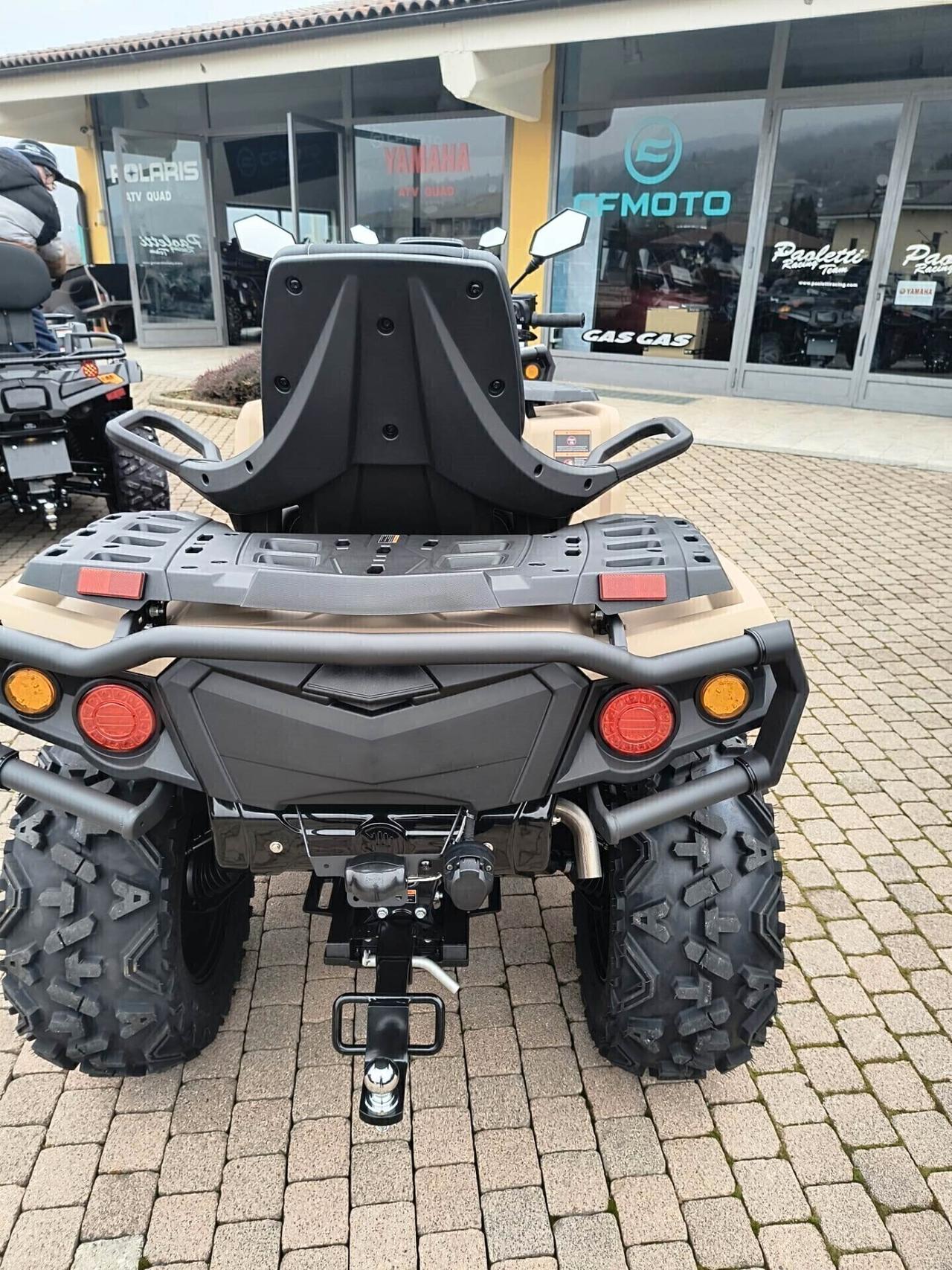 QUAD AODES ODES 850 PATHCROSS TARGA GIALLA