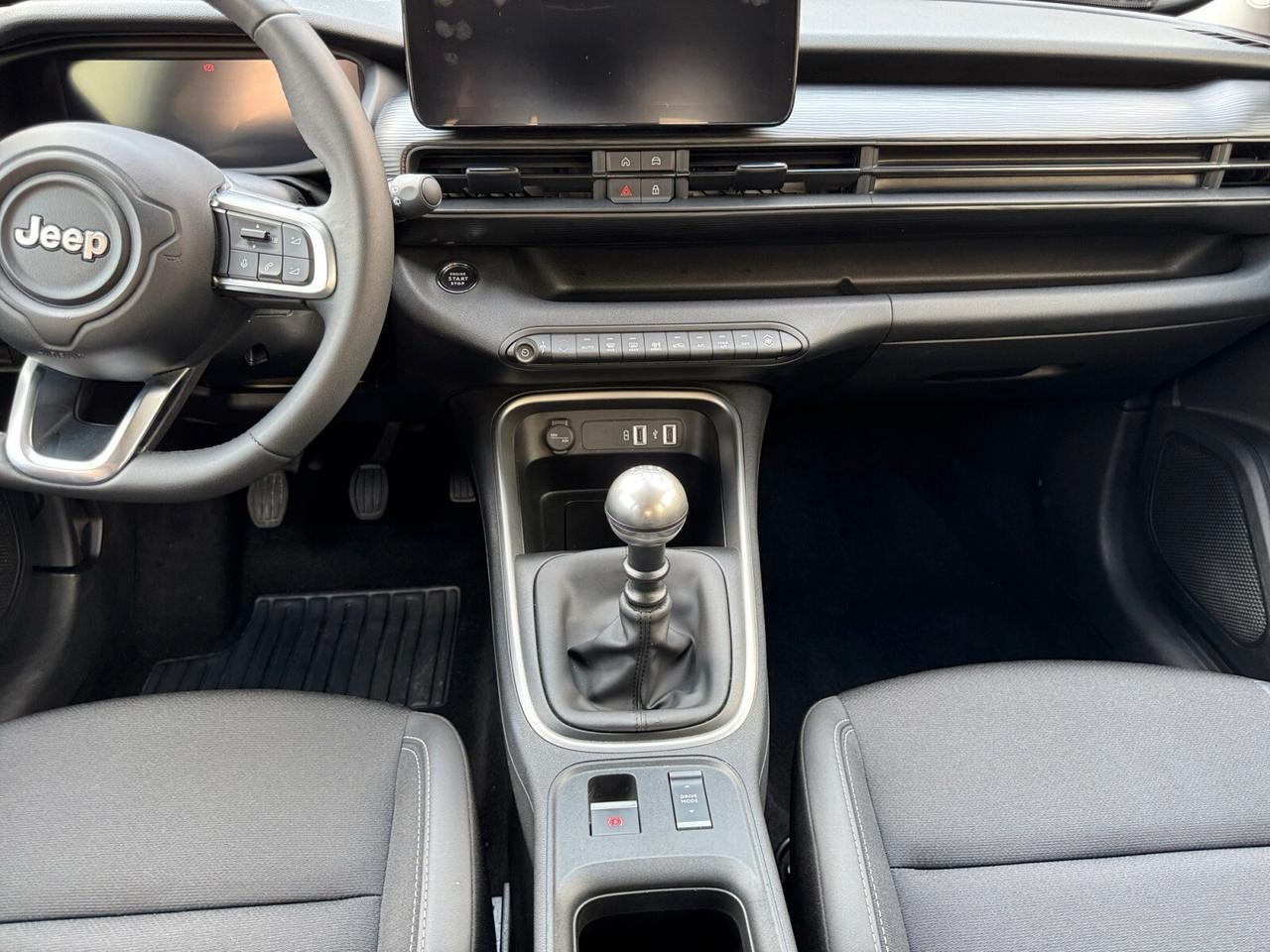 Jeep Avenger 1.2 Turbo 100 CV Manuale