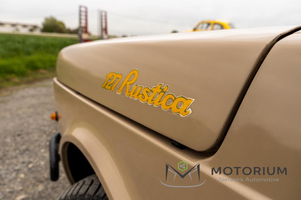 Fiat 127 "RUSTICA" - TARGA NERA ORIGINALE