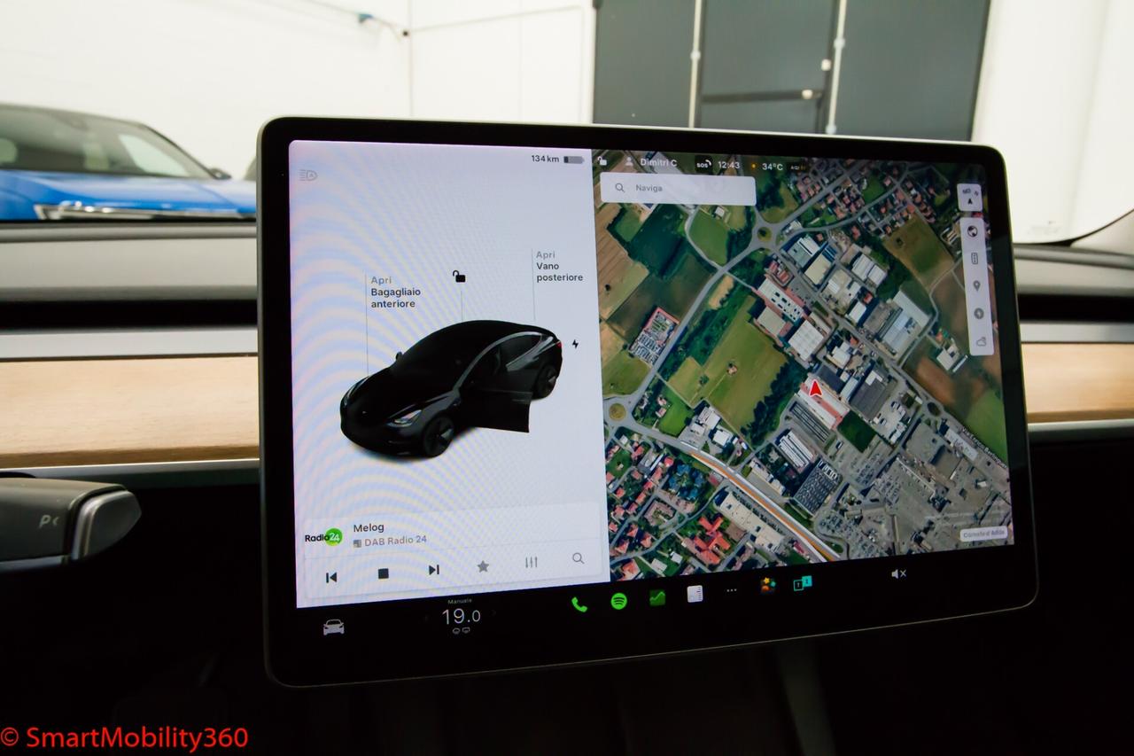 Tesla Model 3 Long Range Dual Motor AWD - Promo finanziamento: 2.500 € di anticipo e 413 €/mese!