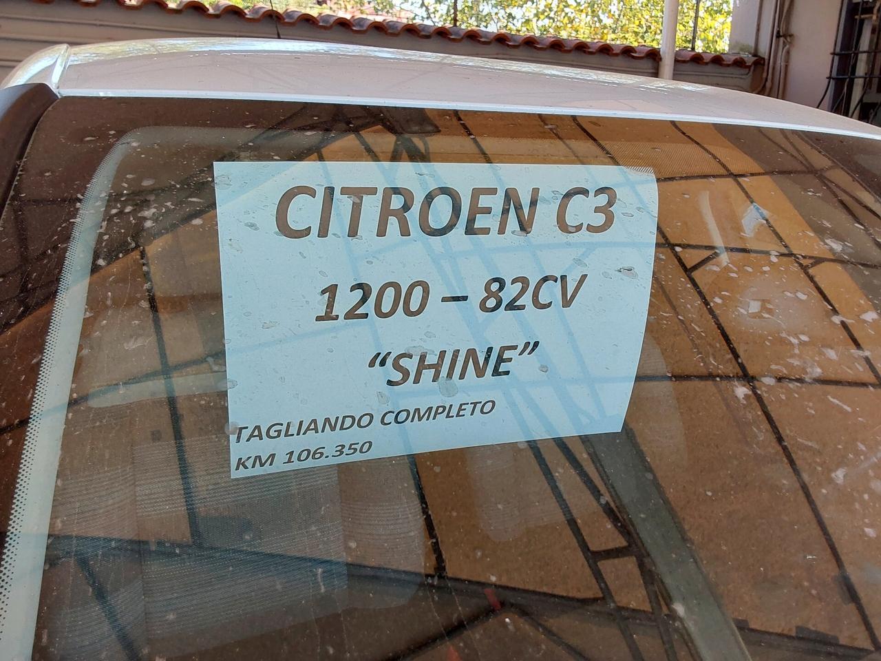 Citroen C3 1.2 PureTech 82 Cv Shine (Bicolore Metallizzato).