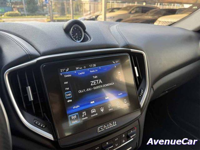 MASERATI Ghibli Gransport IVA ESPOSTA CERCHI 20'' TELECAMERA FULL