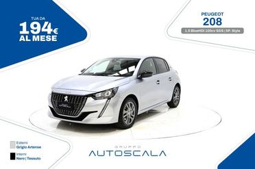 PEUGEOT 208 1.5 BlueHDi 100cv S&S 5 porte Style