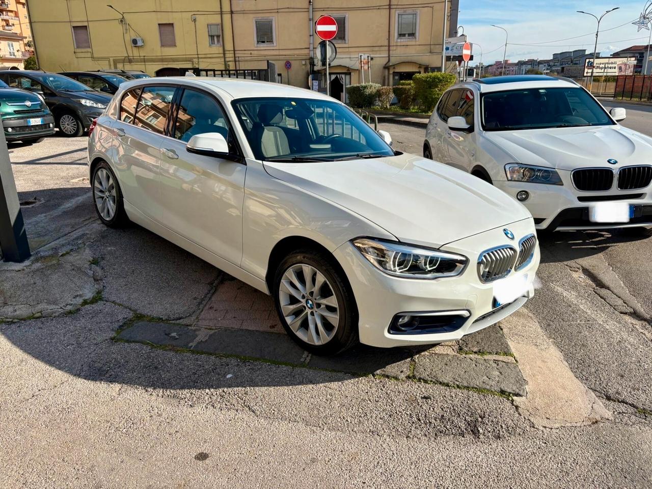 BMW 116 CAMBIO AUTOMATICO BIANCO PERLATO