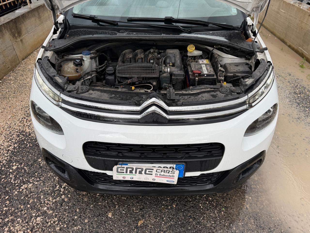 CITROEN C3 ANNO 2018 1.2 BENZINA 82 CV *LEGGI