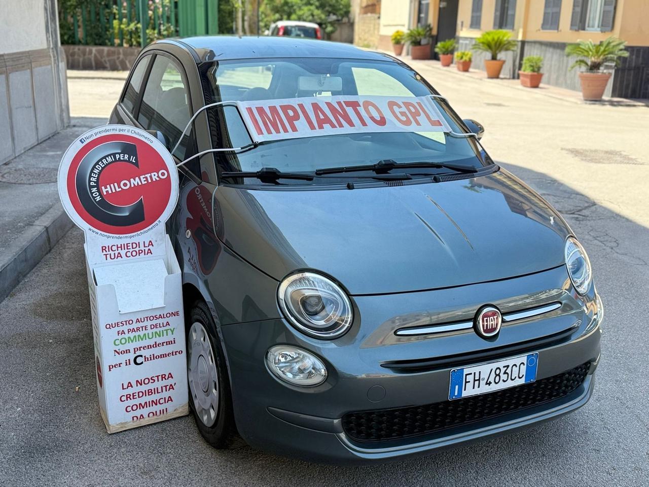Fiat nuova 500 led 1,2 gpl 2018