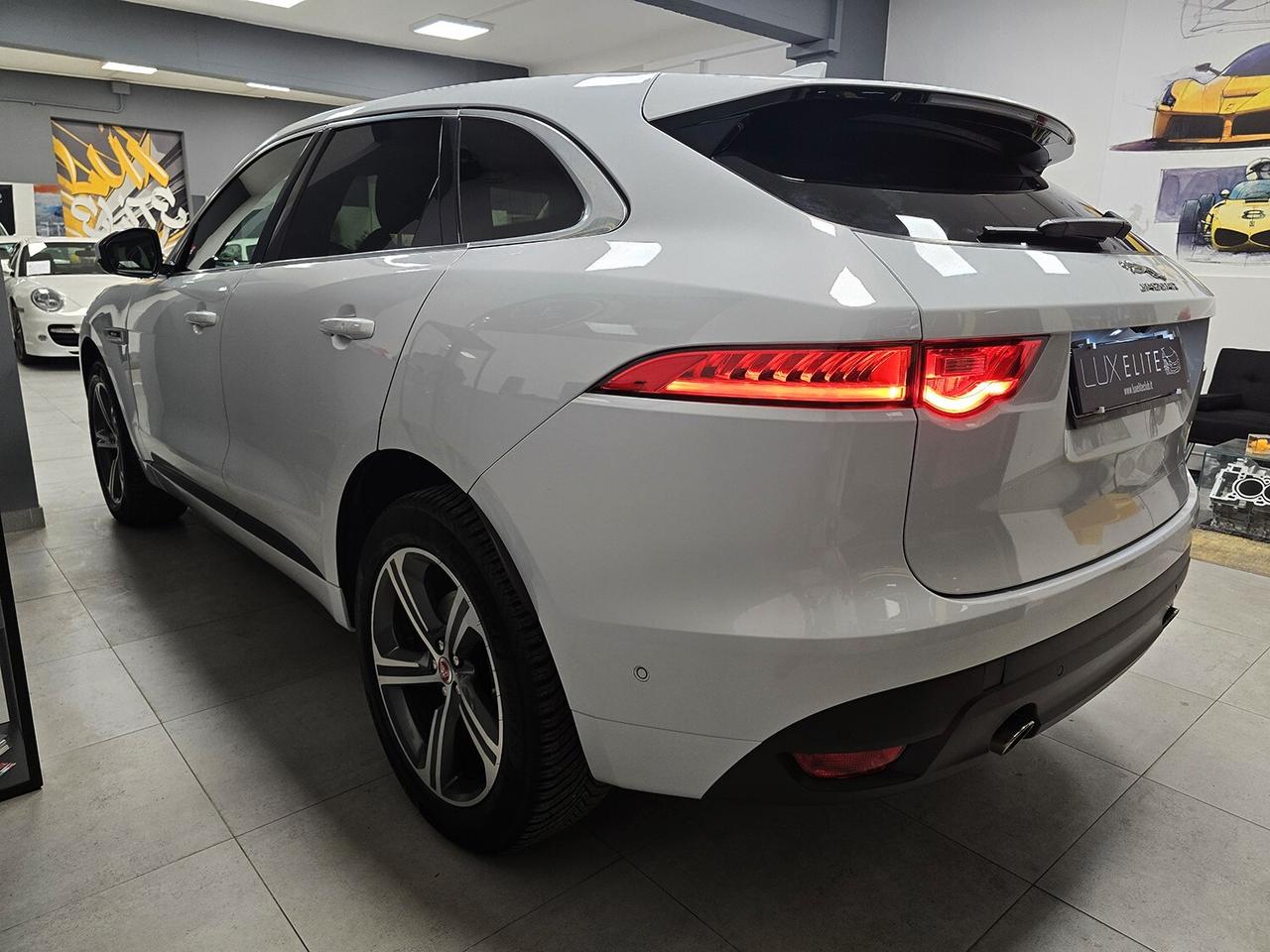 JAGUAR F-PACE F-Pace 2.0 i4 R-SPORT AWD 250CV_SERVICE_LED_TETTO!
