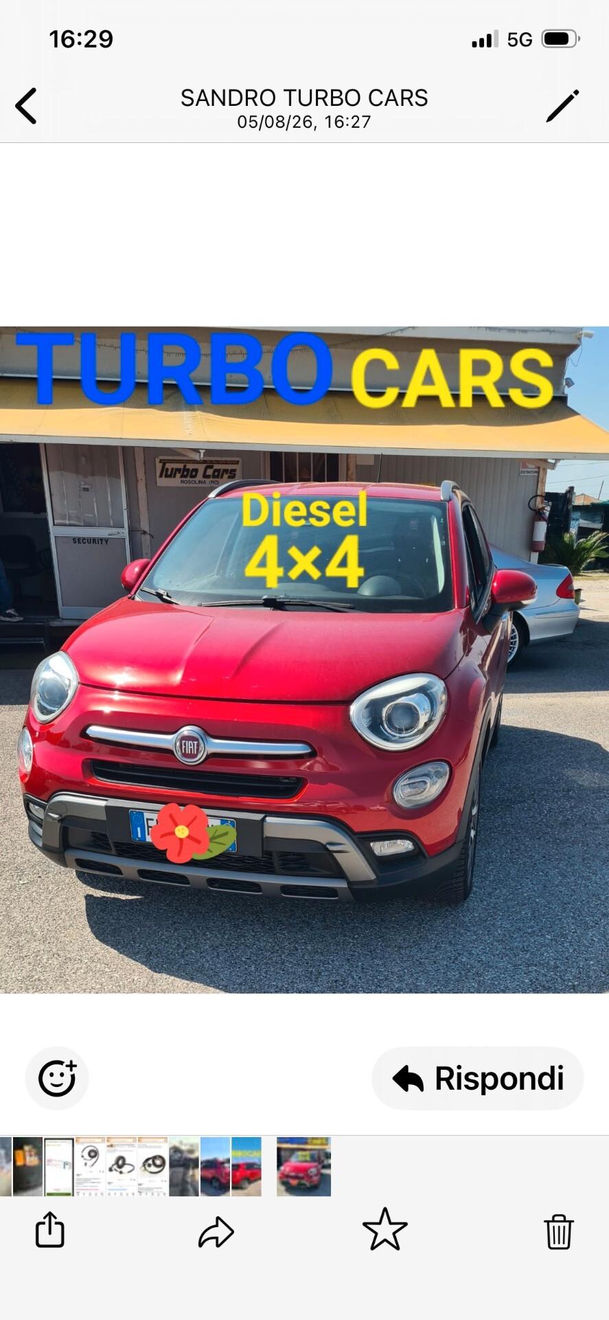 Fiat 500X 2.0 MultiJet 140 CV 4x4 CAMBIO AUTOMATICO