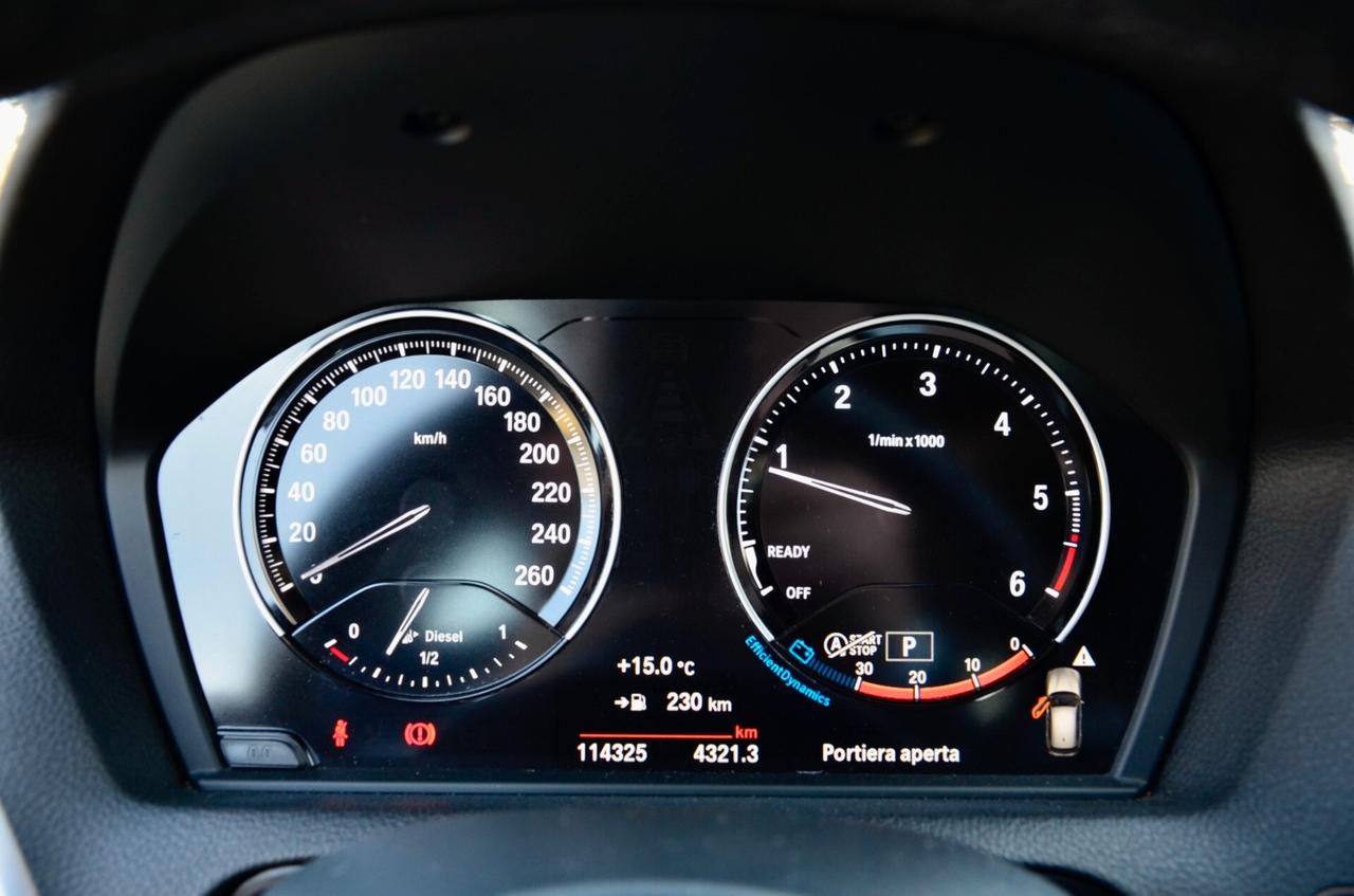 BMW 118d 2.0 MSPORT 150cv AUT, UNICOPROPRIETARIO, SERVICE BMW, UFF ITALIANA, EURO 6C, FULL LED, PELLE, PERMUTE