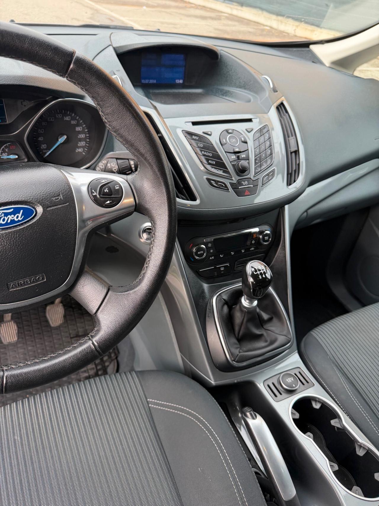 Ford C-Max 1.6 tdci - NEOP. - NAV. - 12 MESI DI GARANZIA -