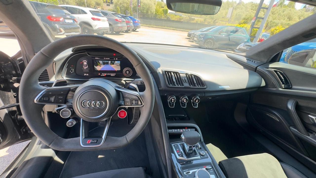 Audi R8 COUPE 5.2 V10 FSI 620CV PERFORMACE QUATTRO/S-TRONIC/CARBONIO/SEDILI A GUSCIO/BANG & OLUFSEN