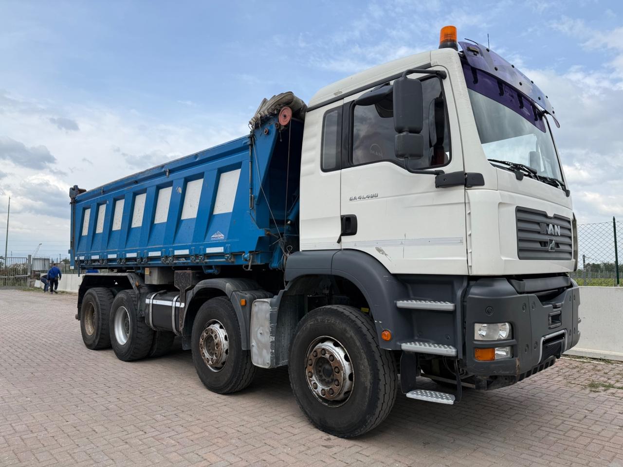 MAN 41.480 TGA ribaltabile 8x4 Euro3