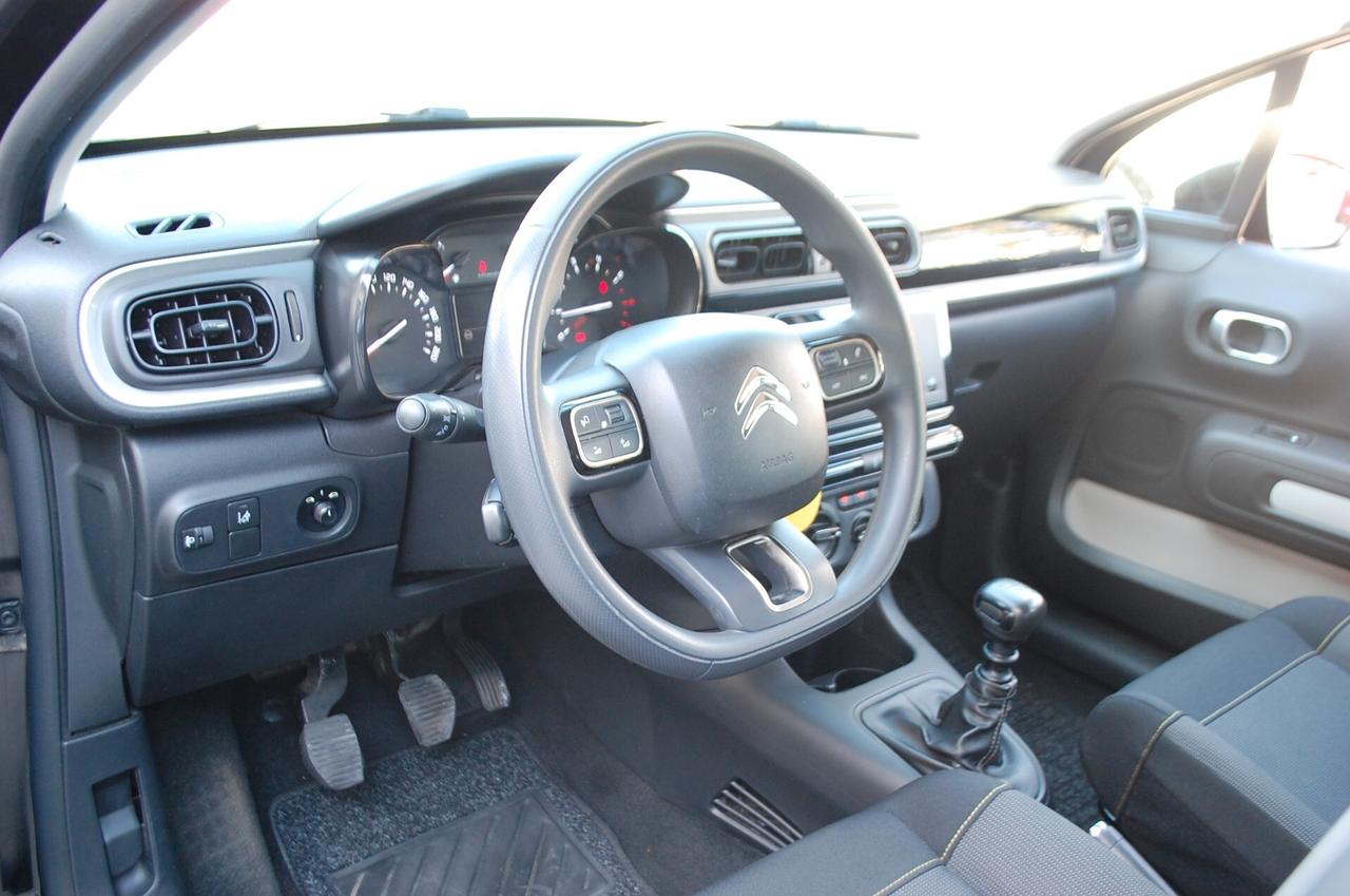 Citroen C3 1.5 bluehdi 100CV Feel S&S Uff Italy USB Clima