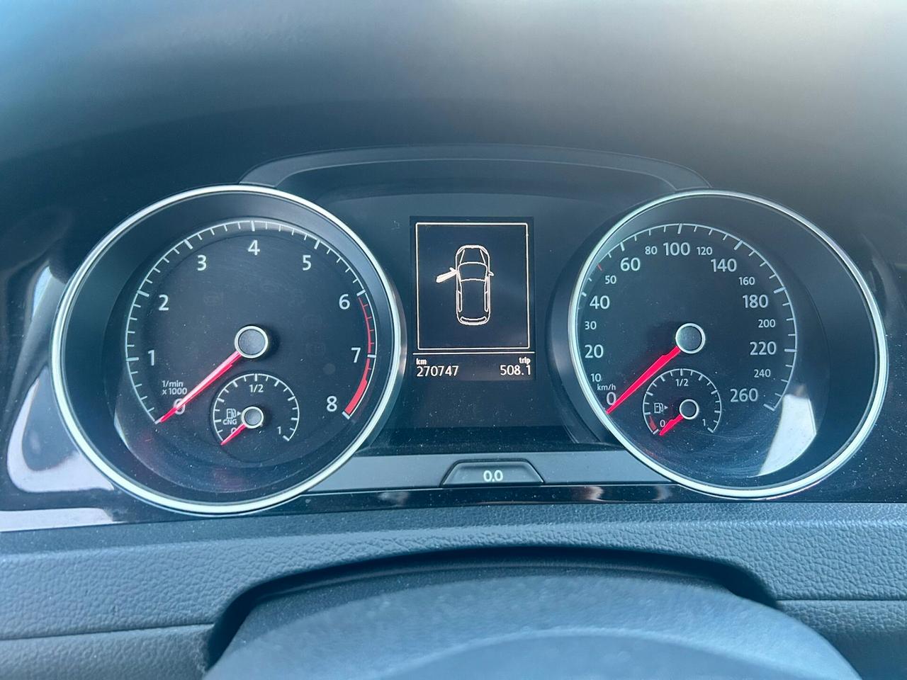 VW Golf 7 1.4 TGI SOLO RIVENDITORI 2015