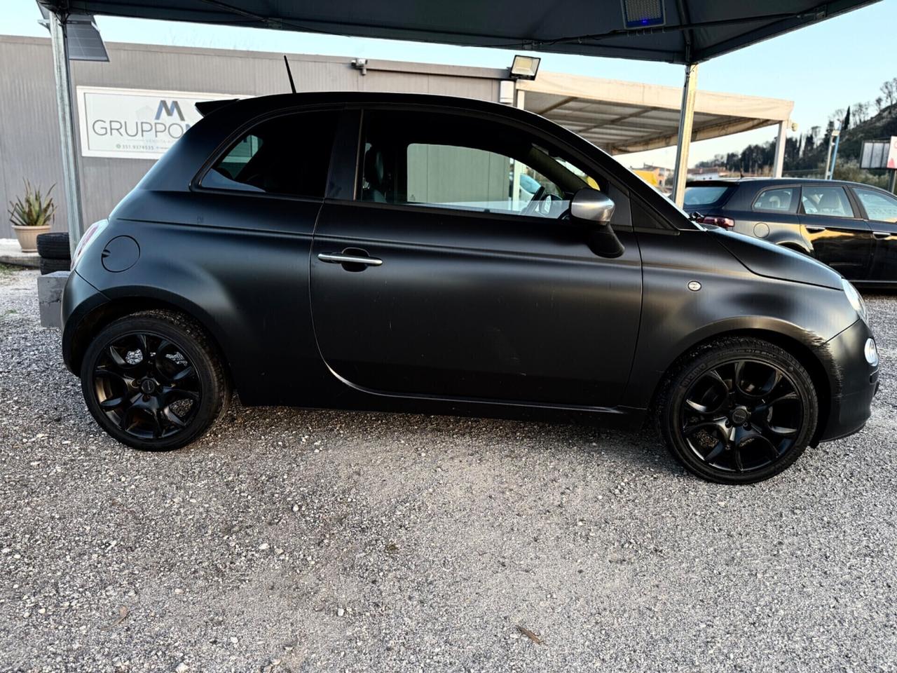 Fiat 500 TwinAir Turbo BLACK MATT ANCHE NEOPATENTATI