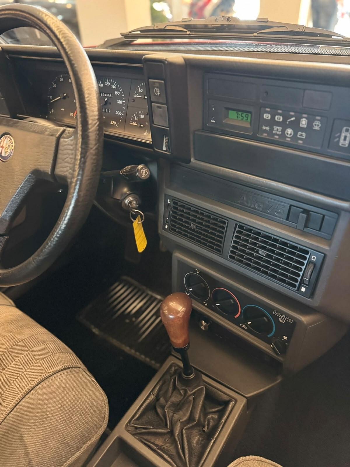 ALFA ROMEO 75 BERLINA UNICO PROPRIETARIO 500 ESEMPLARI