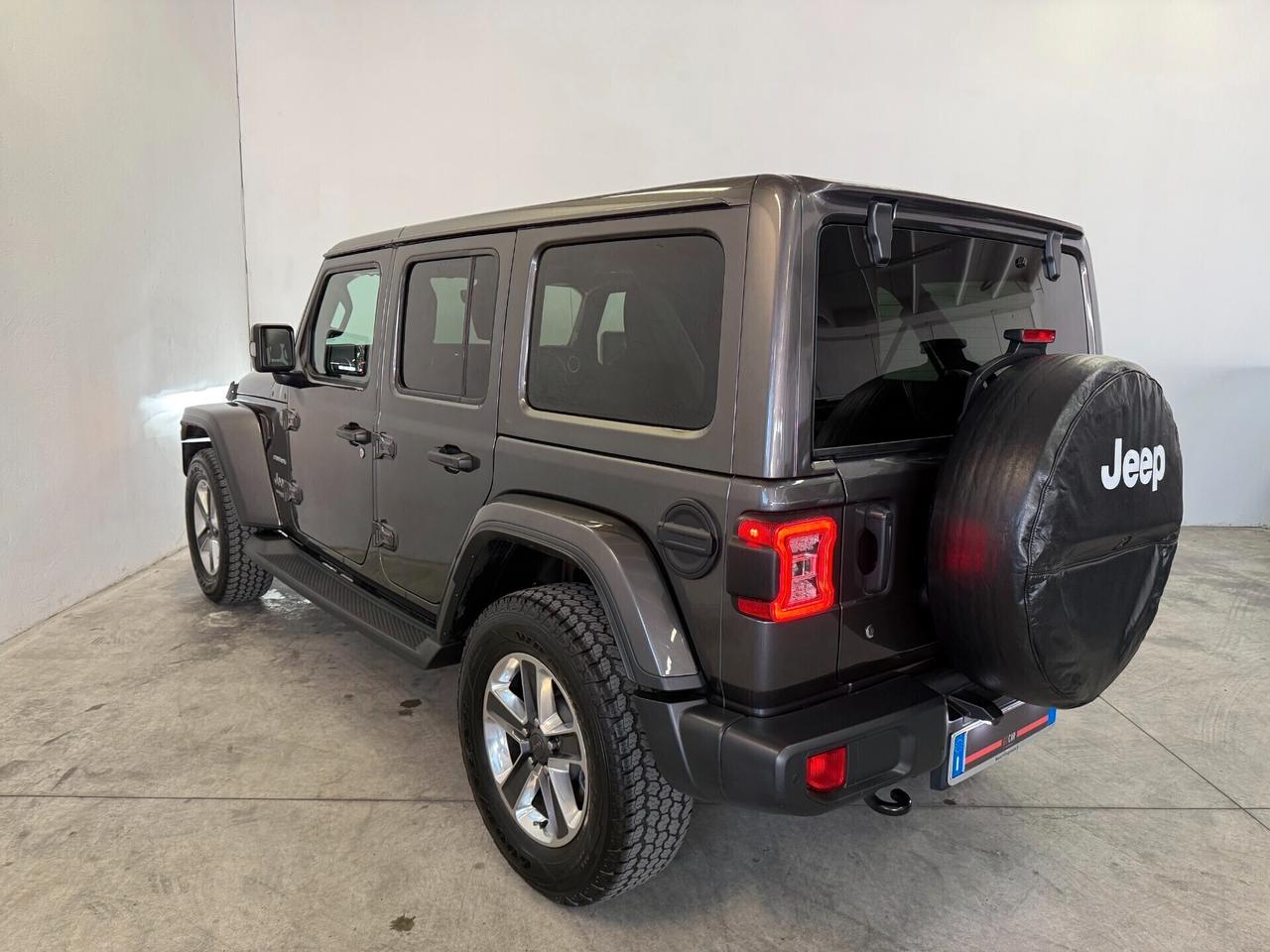 Jeep Wrangler Unlimited 2.0 Turbo Sahara UNICOPROPIETARIO