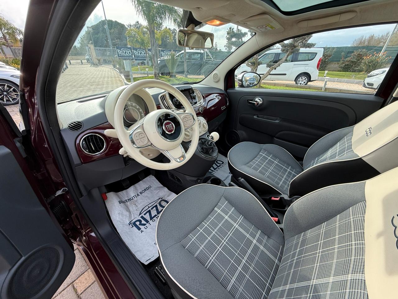 Fiat 500 1.2 Lounge Tetto Pelle Navi