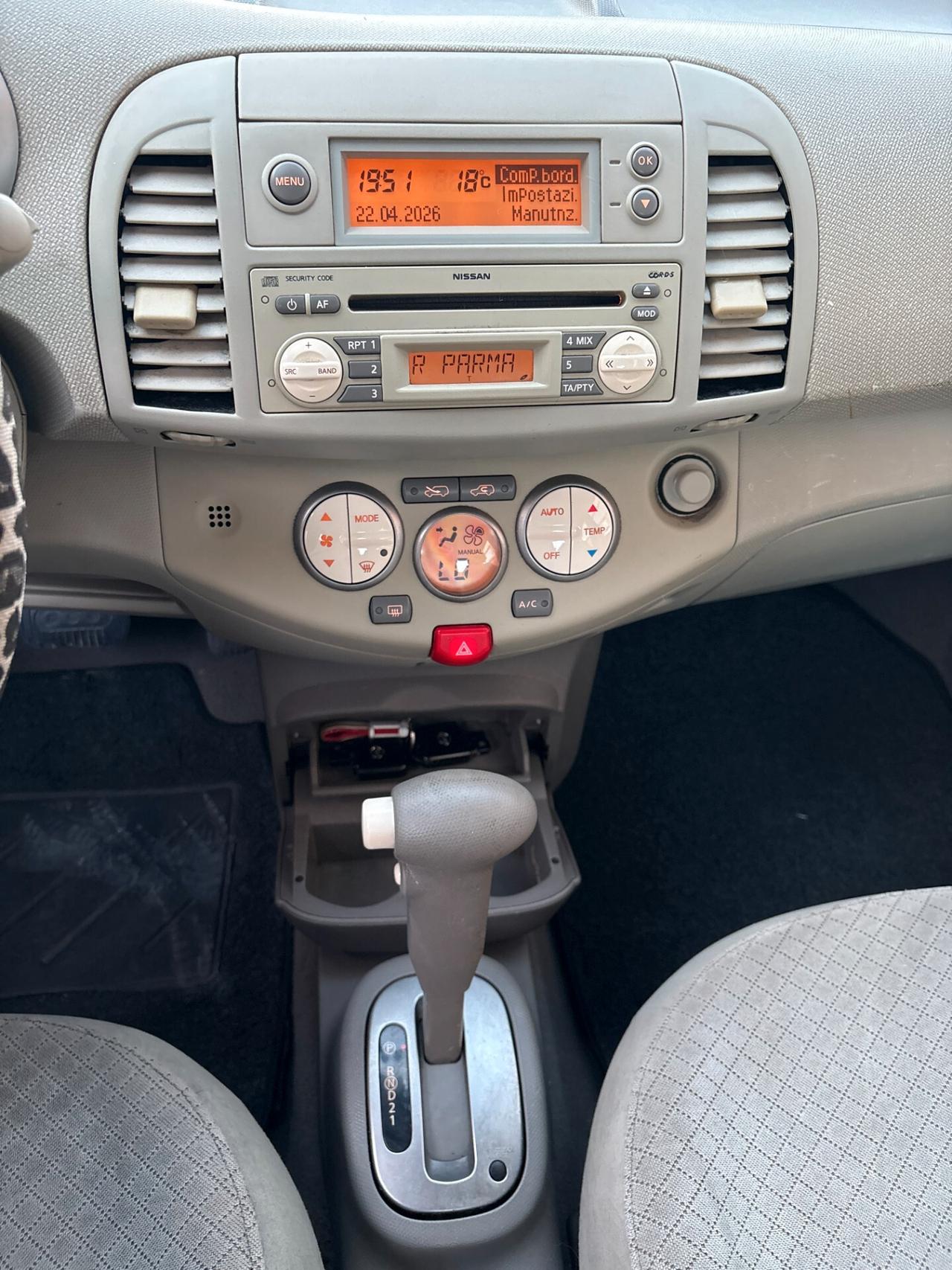 Nissan Micra 1.2 Metano -Cambio Automatico -5porte