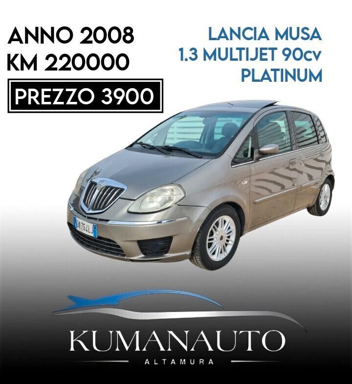 Lancia MUSA 1.3 Multijet 16V 90 CV Oro Plus