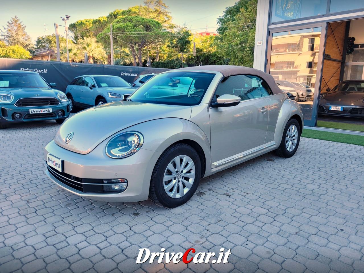 Volkswagen Maggiolino CABRIO 2.0 tdi (DIESEL) 110cv CRUISE BLUETOOTH SENSORI ANT + POST