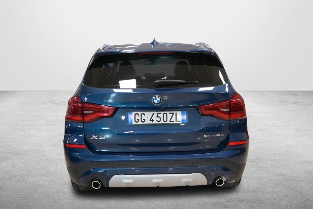 BMW X3 18D 150CV STEPTRONIC 48V S-DRIVE XLINE ( FARI LED - BMW DIGITAL COCKPIT - AMBIENT LIGHTS - PELLE - CLIMA TRIZONA - NAVI - MIRROR - PARK ASSISTANT - TELECAMERA POST. - CERCHI 19 )