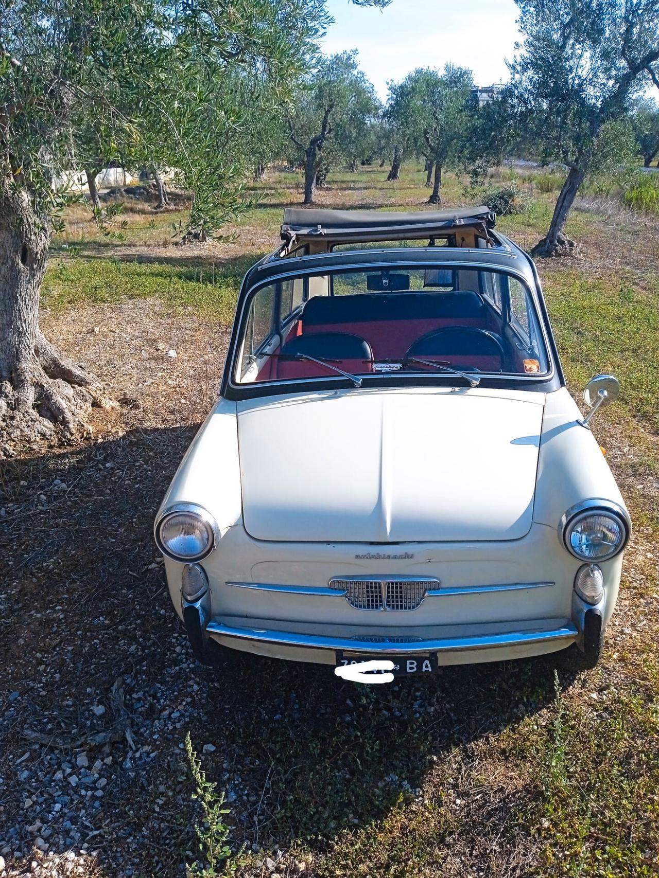 Autobianchi Bianchina Prima serie 1962tetto apribile
