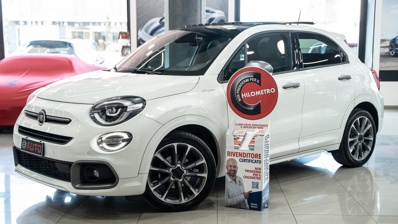 Fiat 500X 1.6 MJT SPORT 4X2 120CV AUTO TETTO NAVI PELLE XENO
