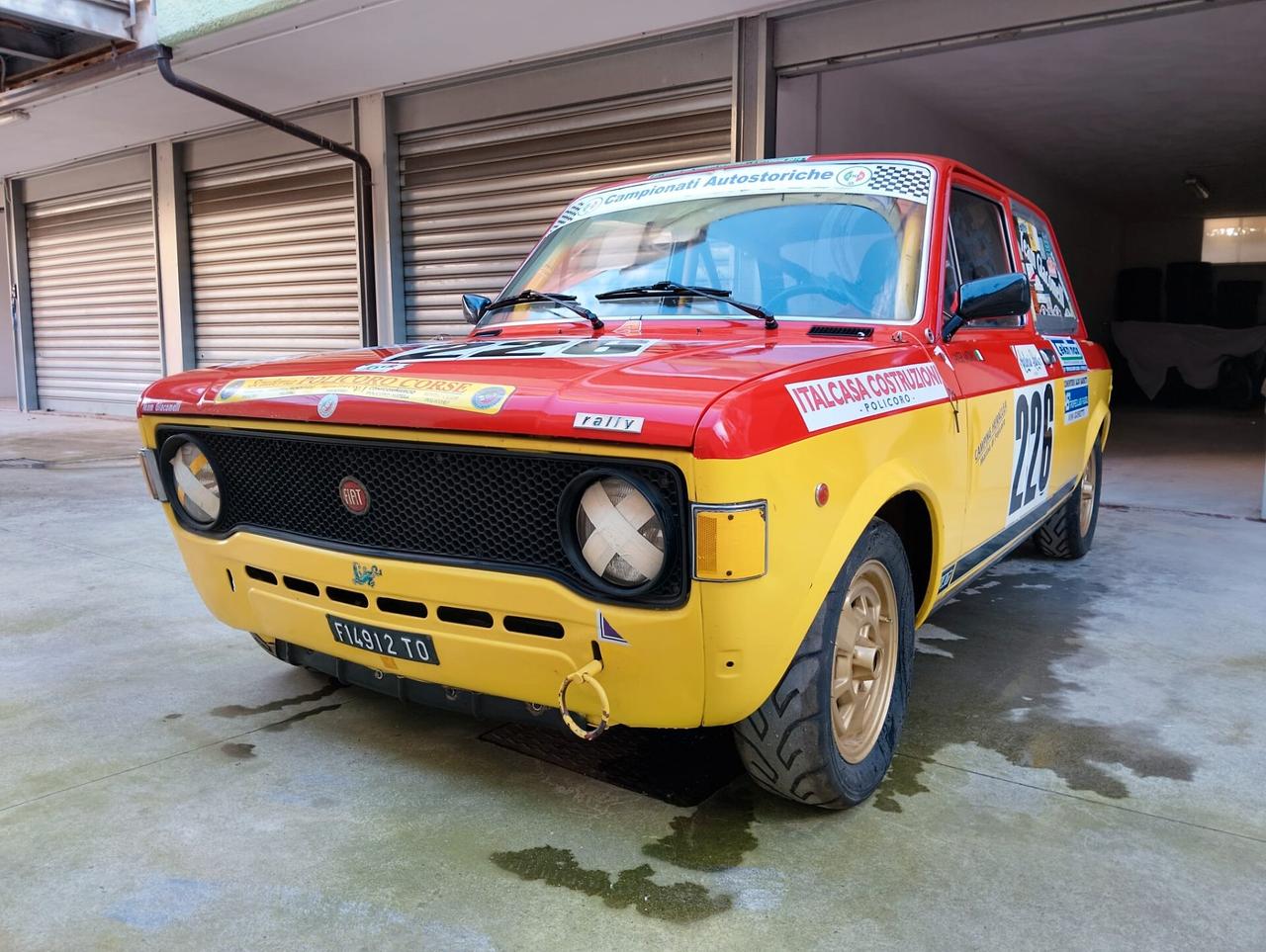 Fiat 128 Fiat 128 Rally by Giacomelli, auto da corsa