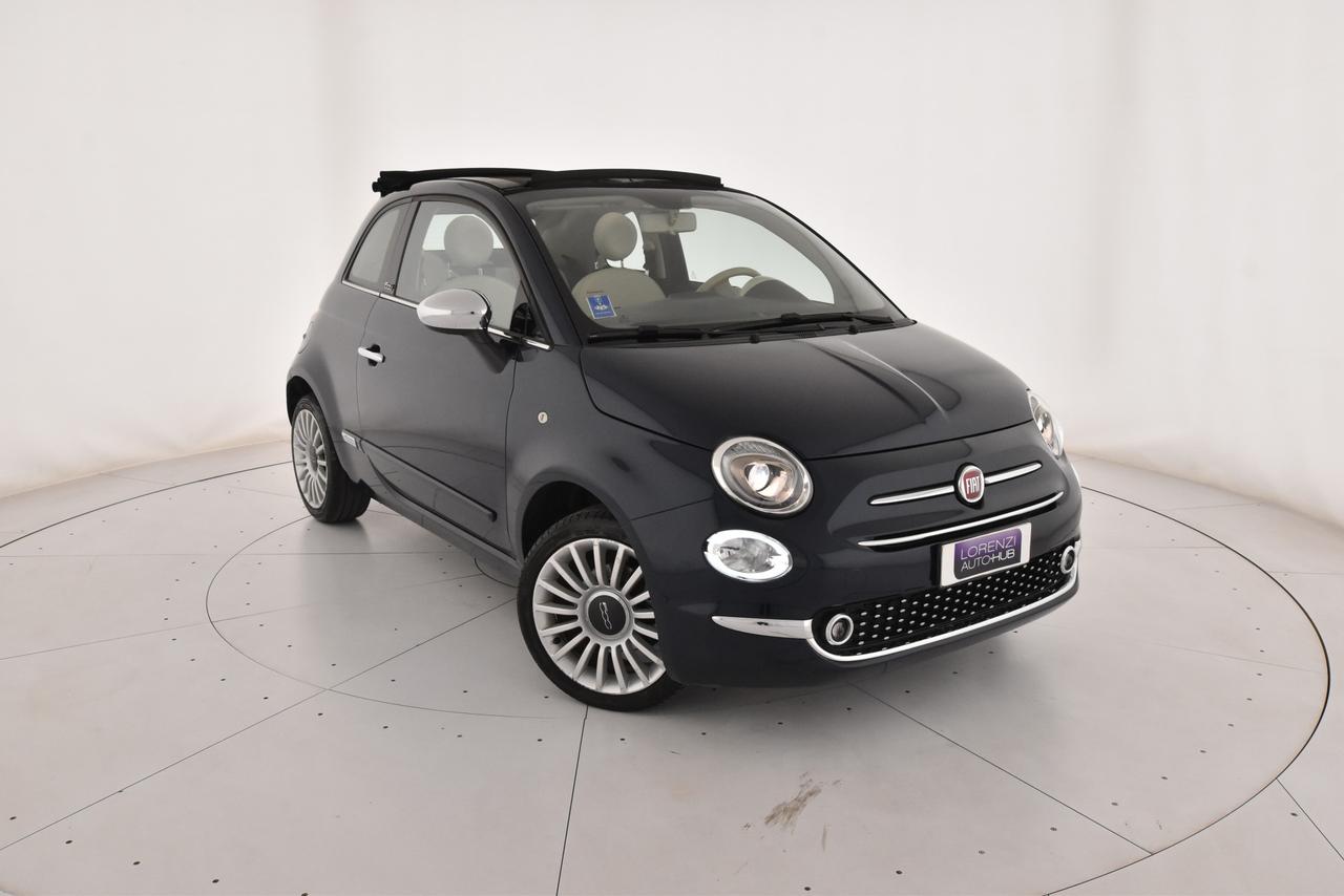 FIAT 500C 1.2 Lounge 69cv NEOPATENTATI+BLUETOOTH