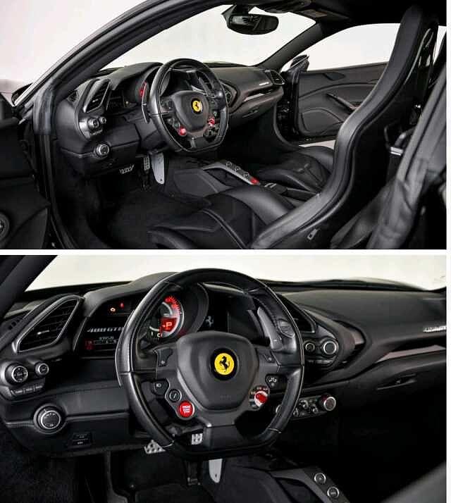 Ferrari 488 GTB sed Carbonio, TOTAL BLACK