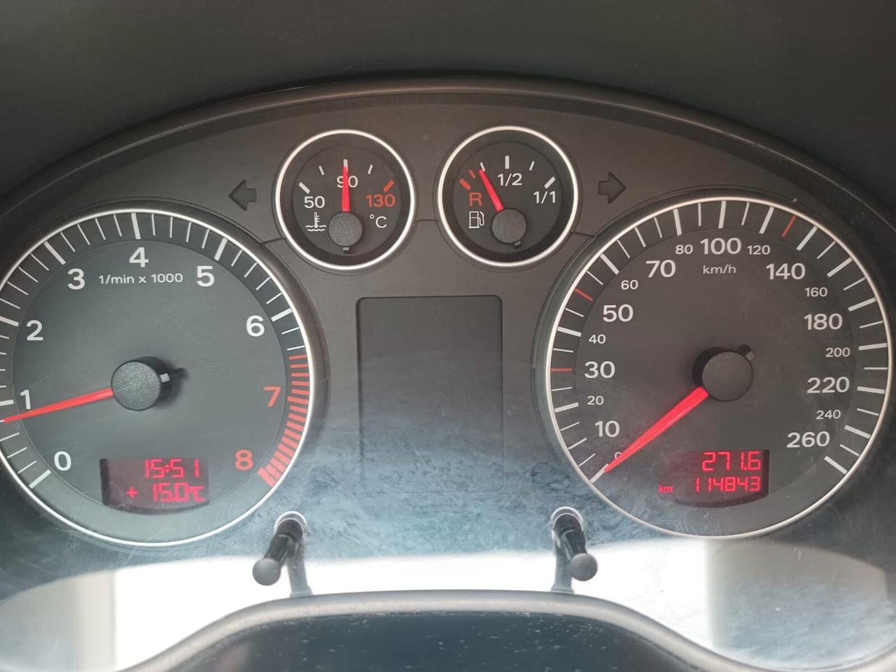 Audi A3 2.0 FSI 150cv 114850Km Brancale Danneggiato