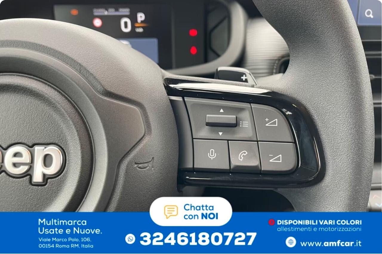 Jeep Avenger Longitude + AUTOMATICA + SEDILI RISCALDATI + CARPLAY +