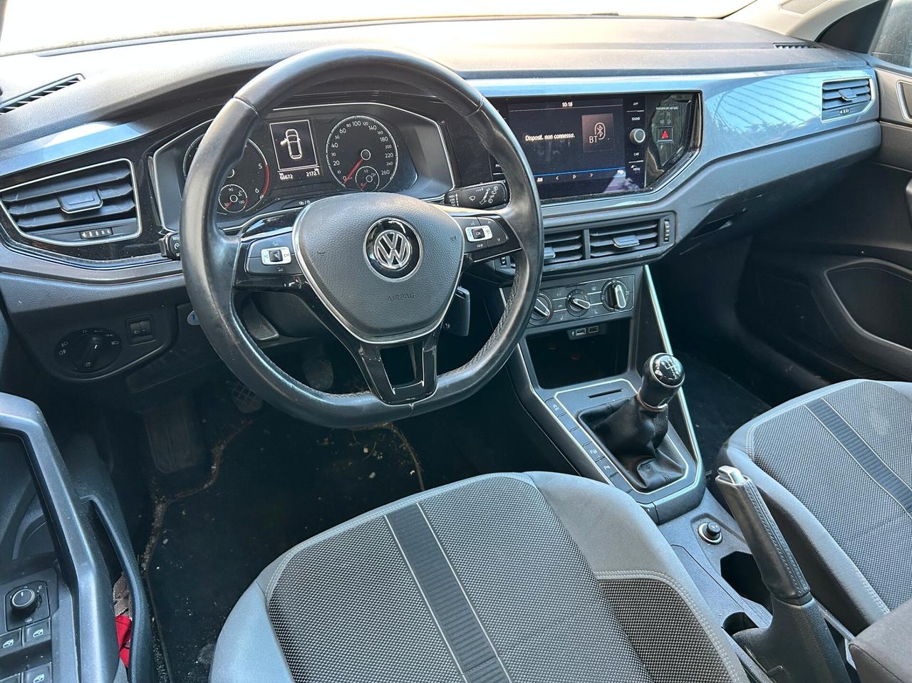 VW Polo 1.6 TDI 95CV - 2019 Incidentata