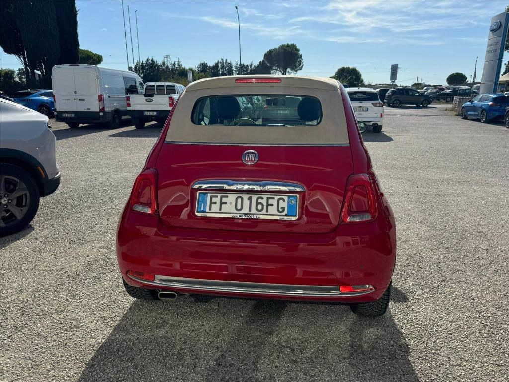 FIAT 500C 1.3 mjt Lounge 95cv del 2016