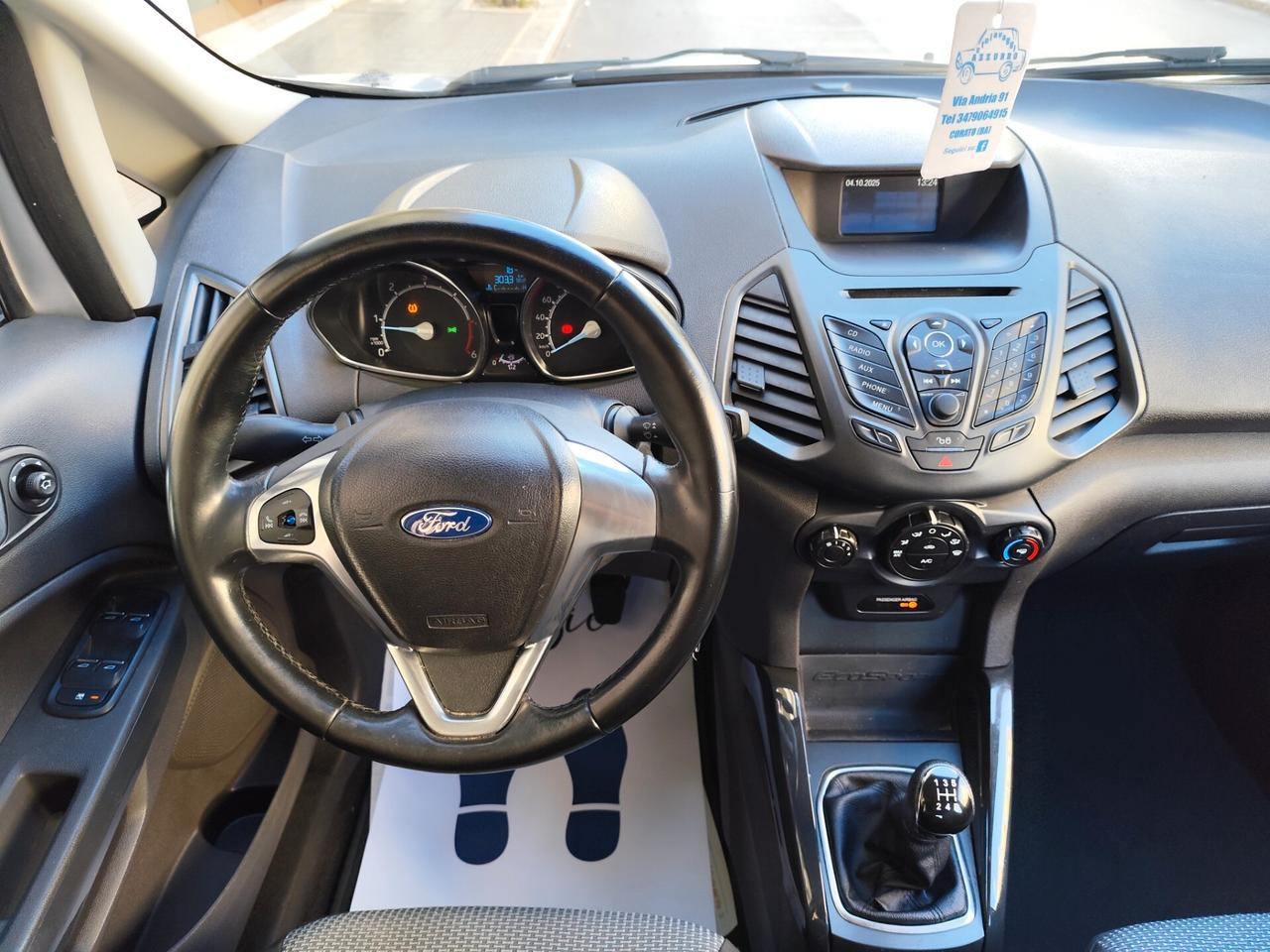 Ford EcoSport 1.5 TDCi 95CV Titanium PERFETTA