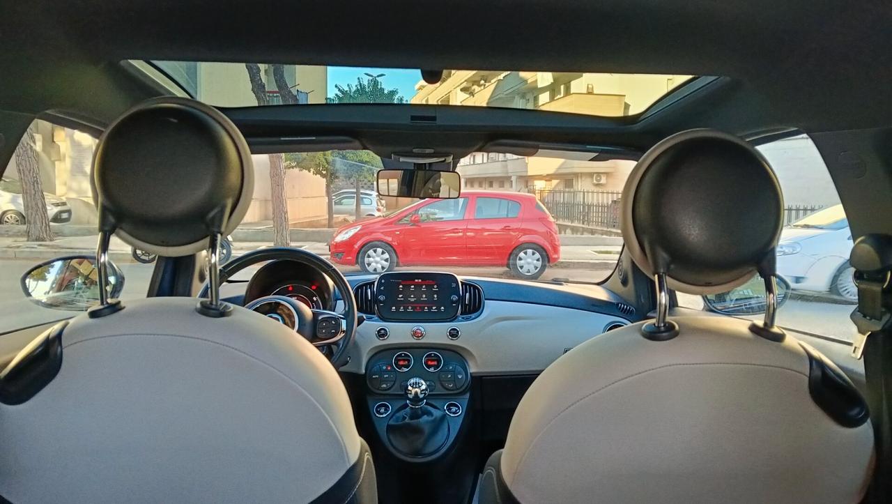 FIAT 500 LOUNGE TETTO PANOR -PREZZO PROMO!
