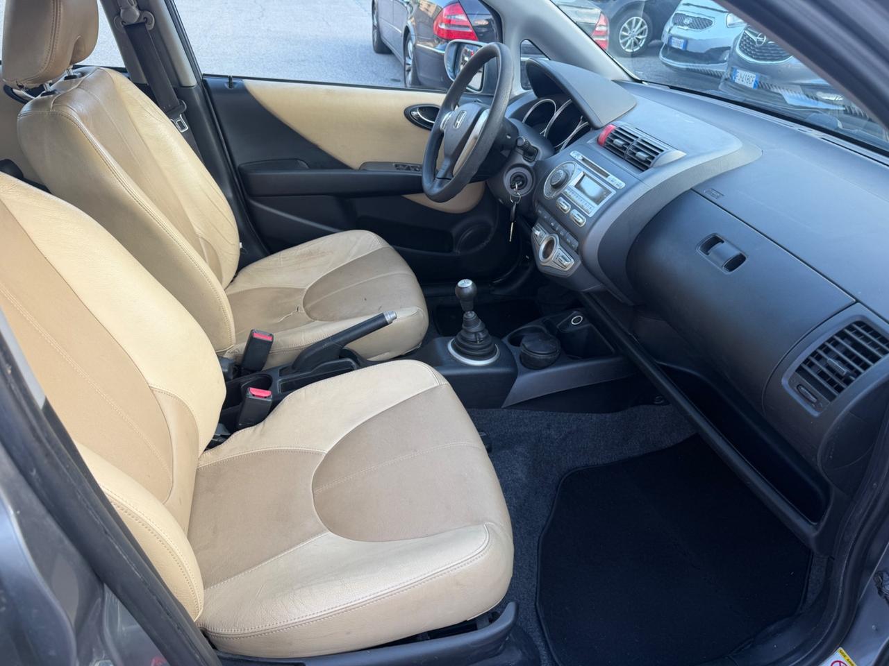 HONDA JAZZ 1.4 BENZINA EURO4 PELLE BEIGE CLIMA