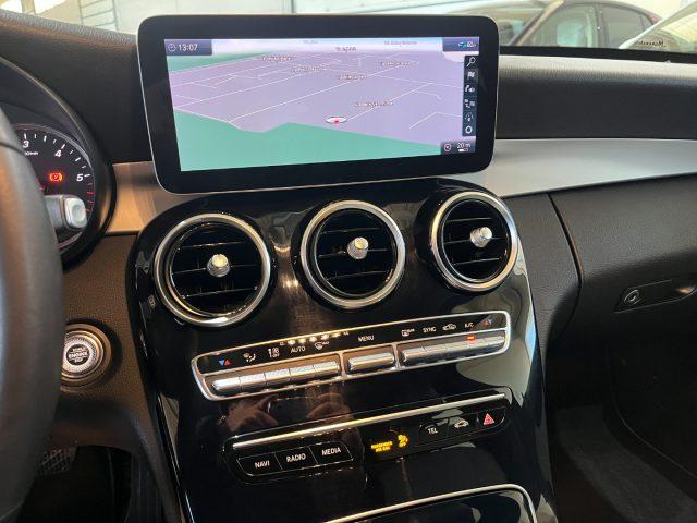 MERCEDES-BENZ C 220 d S.W. Auto Full LED/PELLE/"17 Sport/Navi+CarPLay