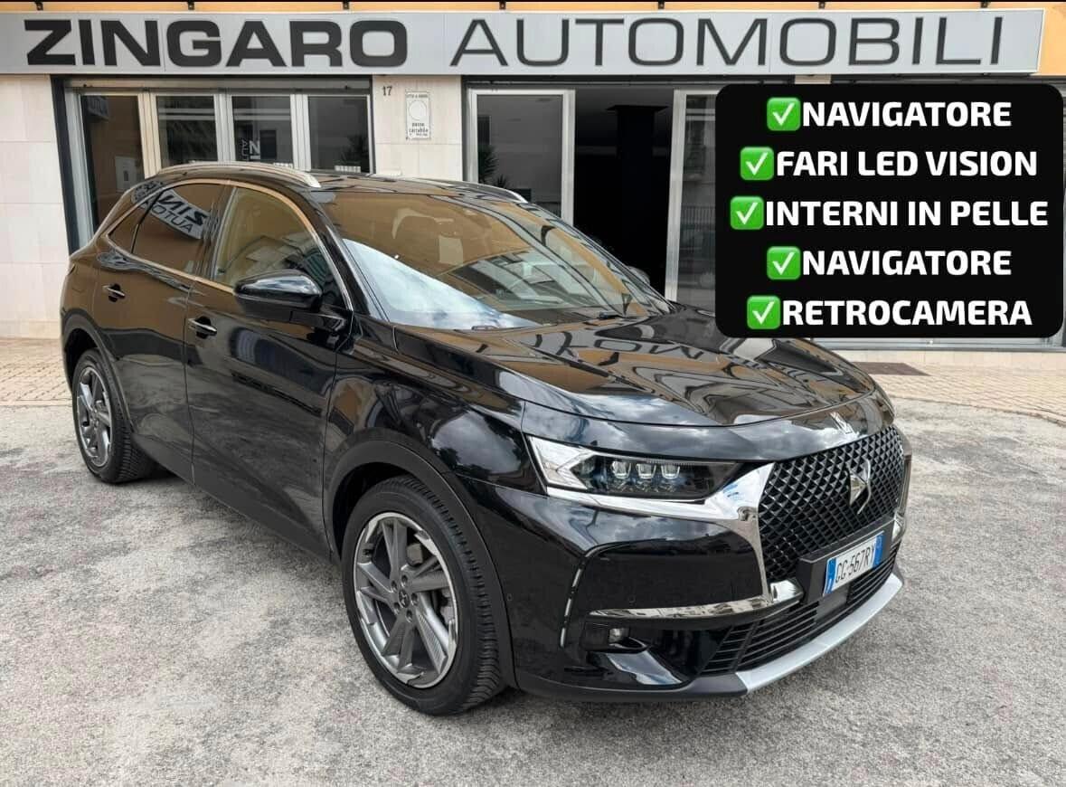 DS7 CROSSBACK 1.5 HDI 130 CV. EAT8 RIVOLI NAVI RETROCAMERA PELLE