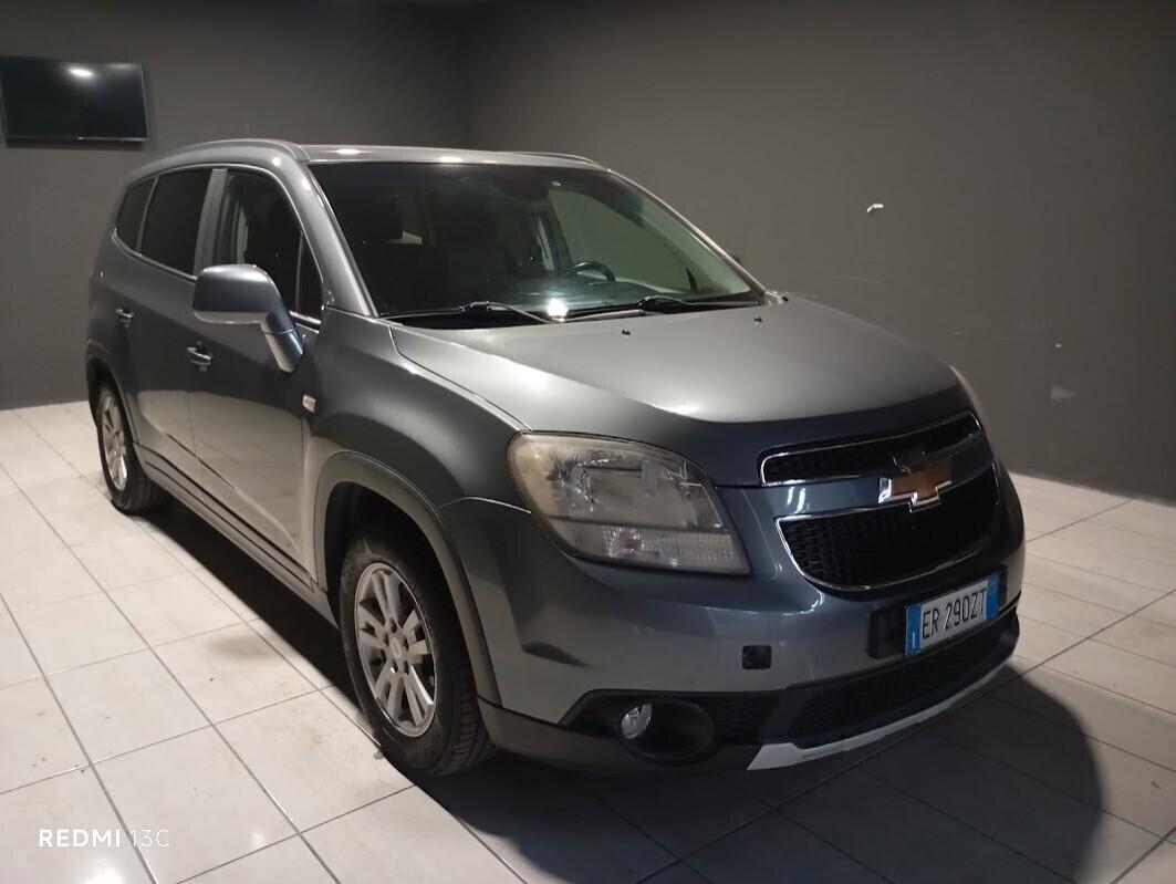 Chevrolet Orlando del 2013 GPL FINO 2033 7 POSTI