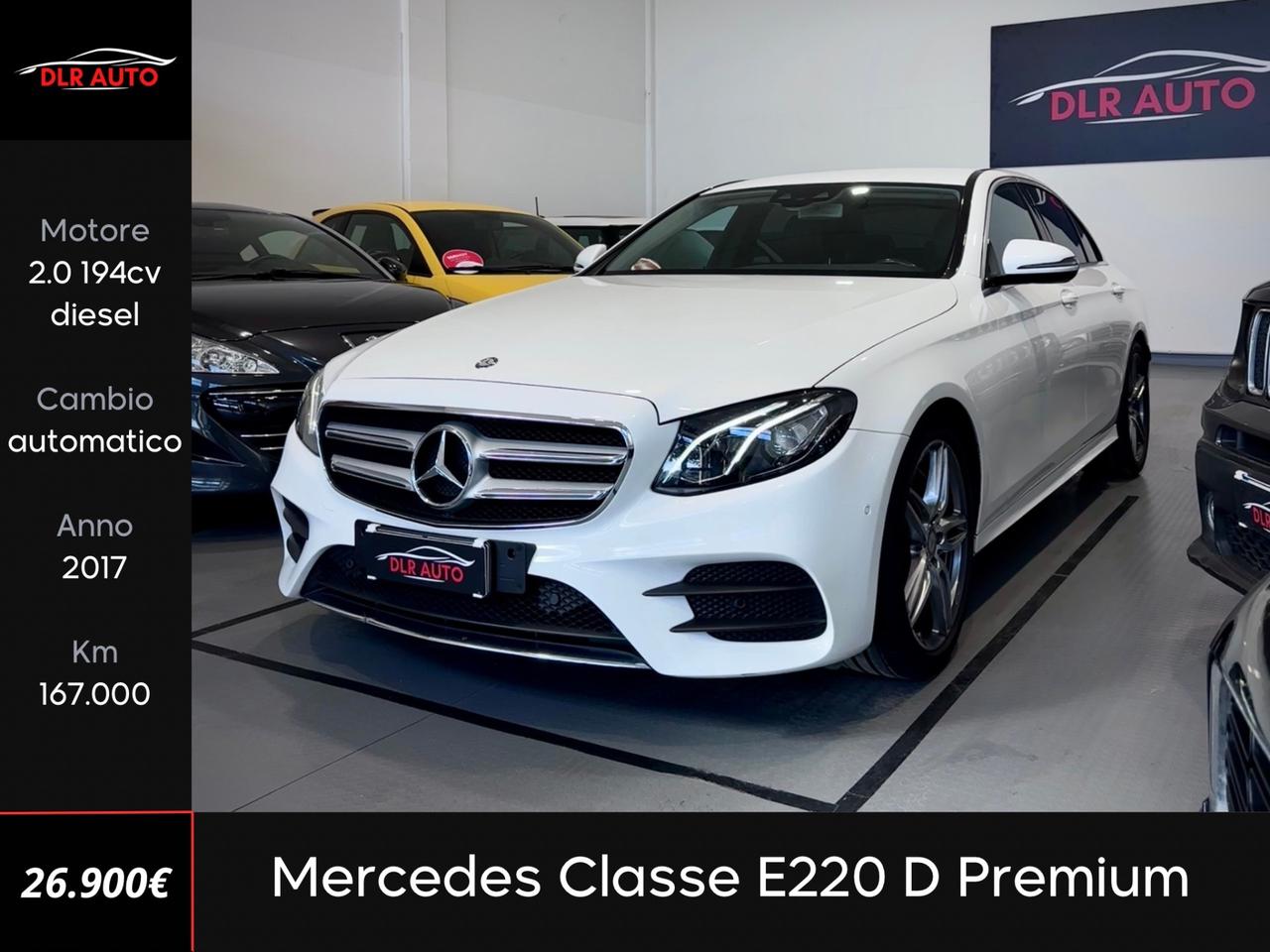 Mercedes-benz E 220 E 220 d Auto Premium Plus