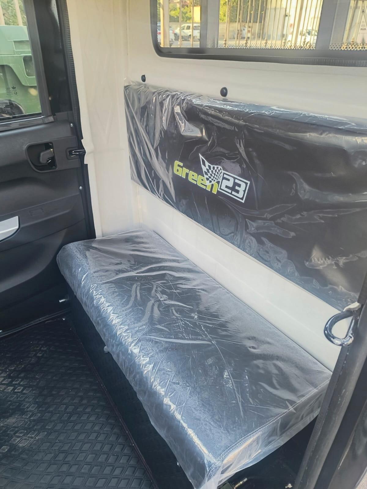 MOTOCARRO ELETTRICO CABINATO CASSONE RIBALTABILE