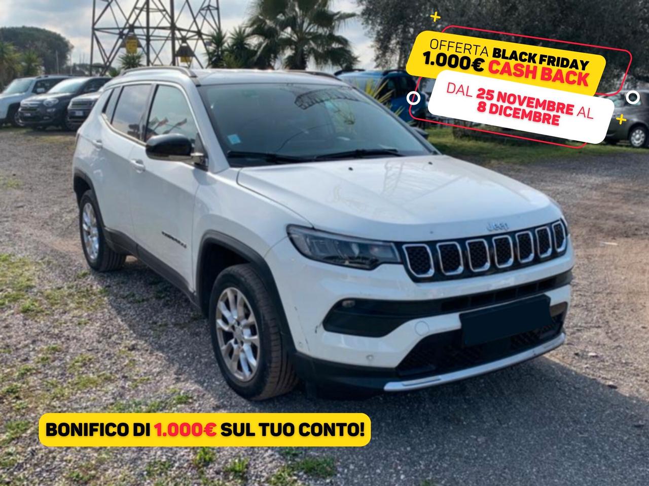 Jeep Compass 1.3 Turbo T4 150 CV aut. 2WD Limited