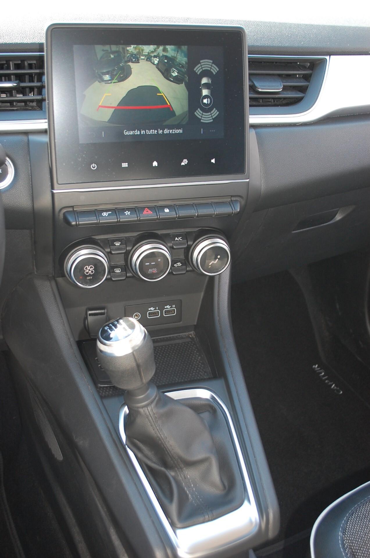 Renault Captur 1.0 tce Techno 90CV Uff Italy Navi Led Clima USB