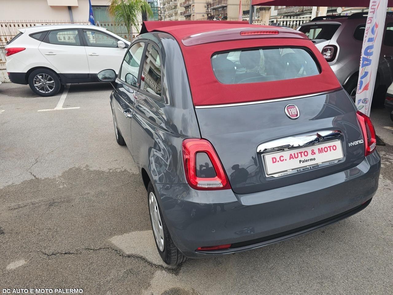 Fiat 500 C 1.0 Benzina Hybrid Cabriolet 70CV.2022