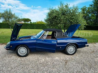 Alfa Romeo Duetto Spider 2000 Blu Interni Beige 1974