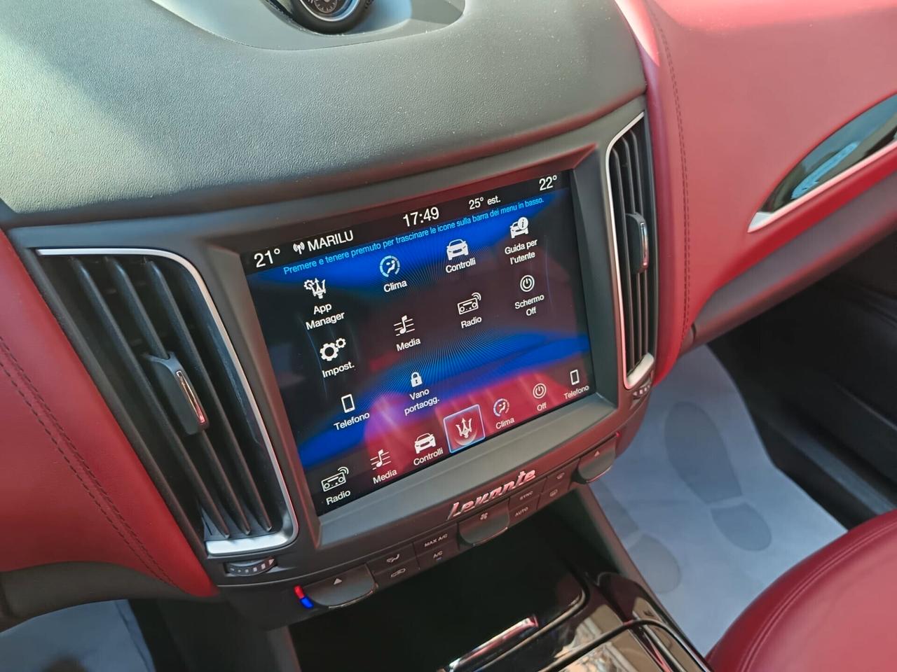 Maserati Levante 3.0 V6 Diesel250CV AWD, TAGLIANDATA