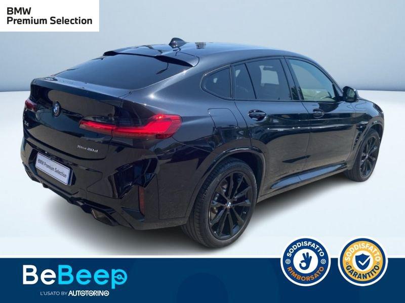 BMW X4 XDRIVE20D MHEV 48V MSPORT AUTO
